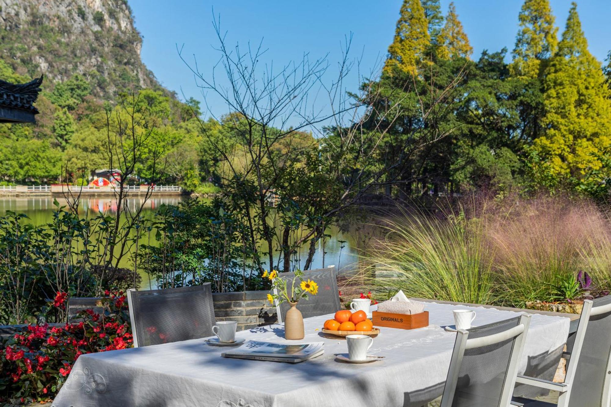 Guilin Heshe Lakeside Resort-Free Pick Up Service Stay Two Nights Exterior foto