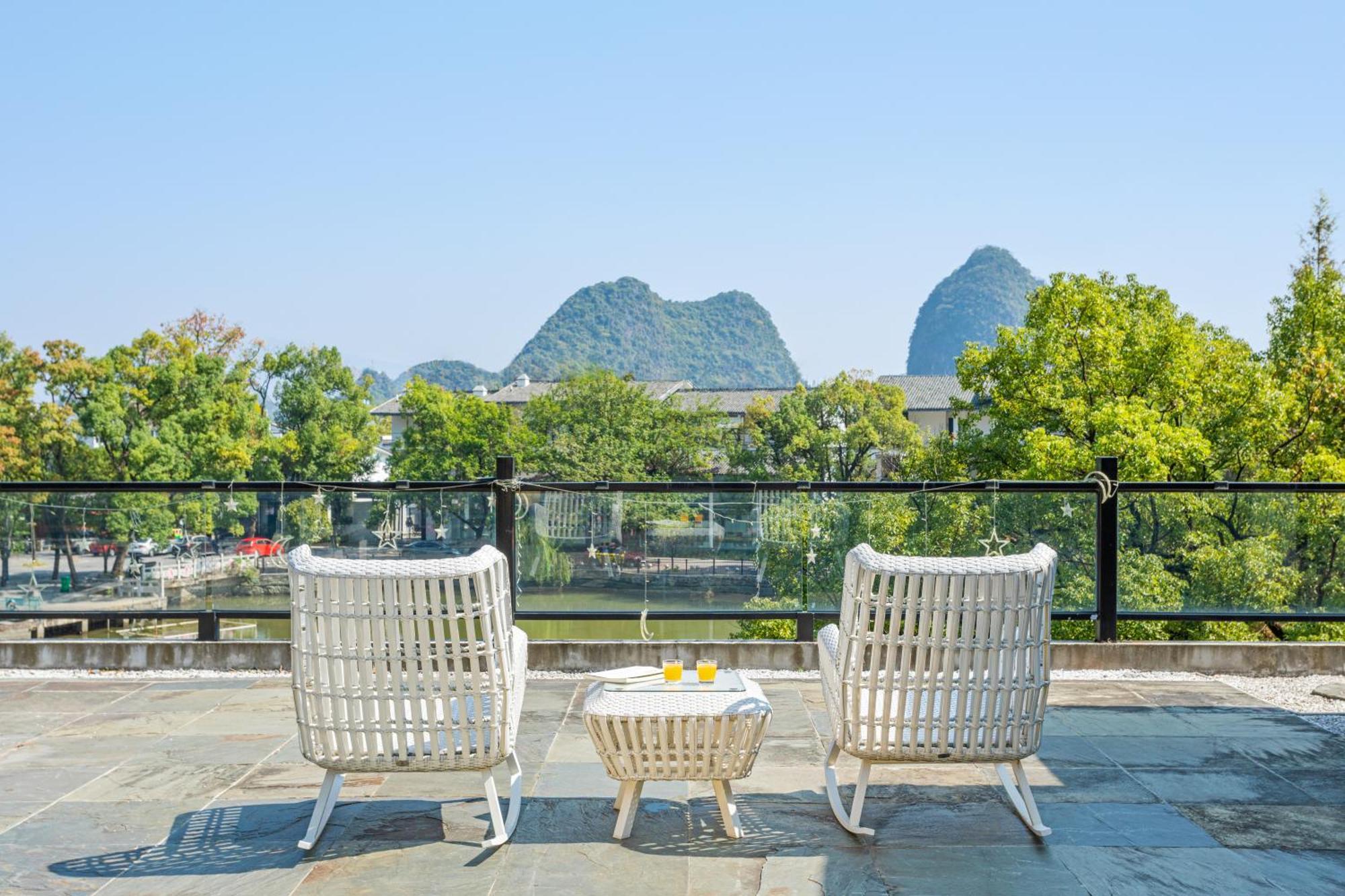 Guilin Heshe Lakeside Resort Exterior foto