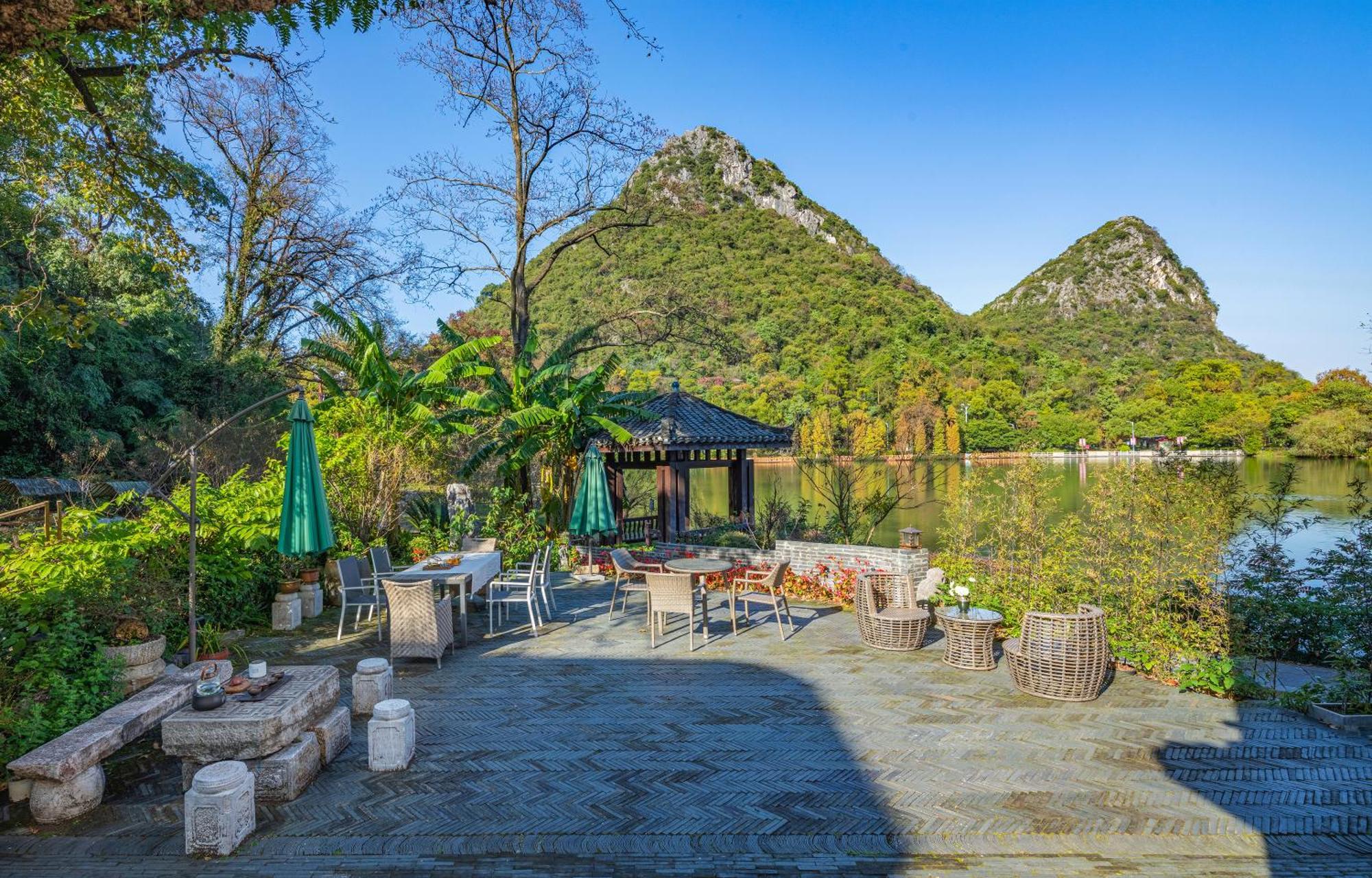 Guilin Heshe Lakeside Resort Exterior foto