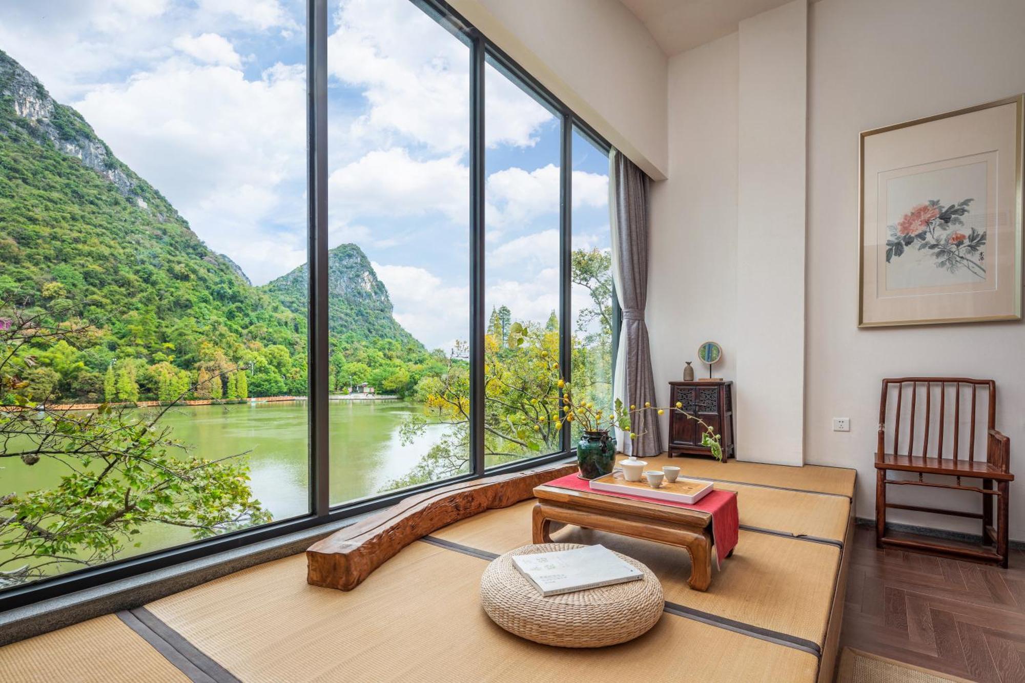 Guilin Heshe Lakeside Resort Exterior foto