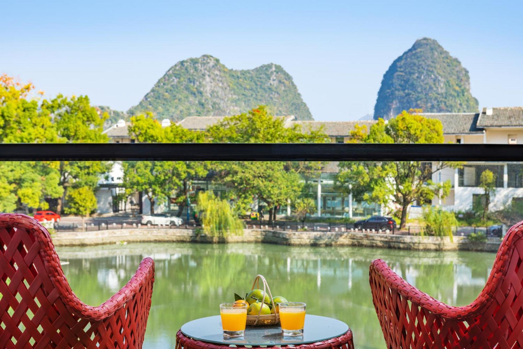Guilin Heshe Lakeside Resort-Free Pick Up Service Stay Two Nights Exterior foto