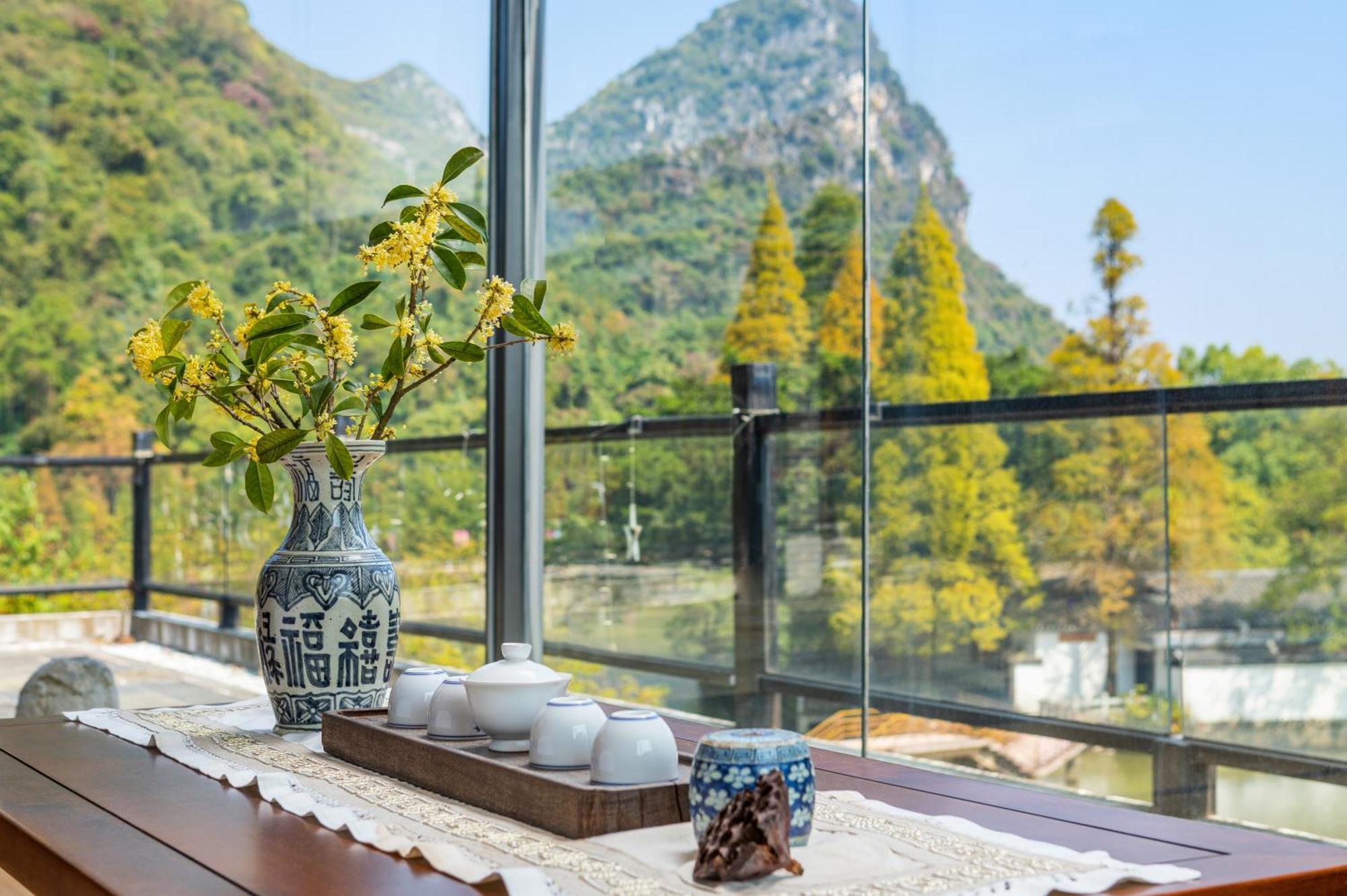 Guilin Heshe Lakeside Resort-Free Pick Up Service Stay Two Nights Exterior foto