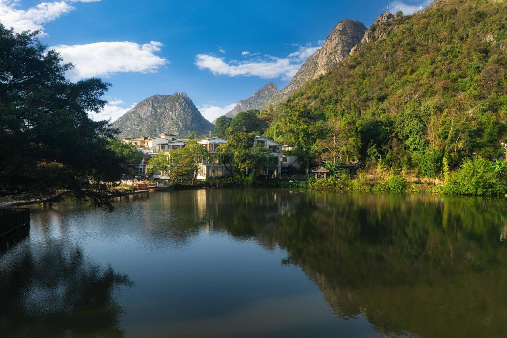 Guilin Heshe Lakeside Resort-Free Pick Up Service Stay Two Nights Exterior foto