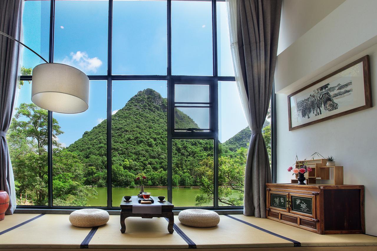 Guilin Heshe Lakeside Resort-Free Pick Up Service Stay Two Nights Exterior foto